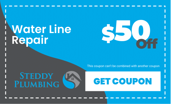 Steddy Plumbing, LLC in Spring, TX | Water Line Repair Coupon