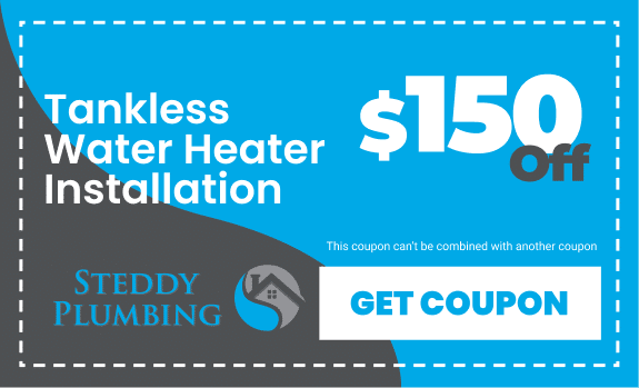 Steddy Plumbing, LLC in Spring, TX | TWH Installation Coupon